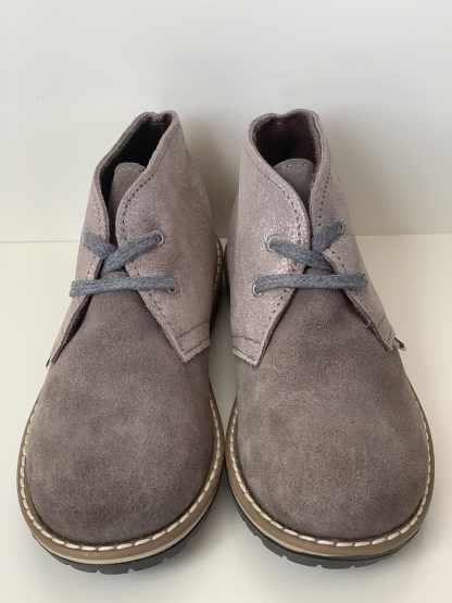 Bota con cordón purpurina MariChica