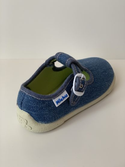 Sandalia lona blanco Michu - Imagen 10