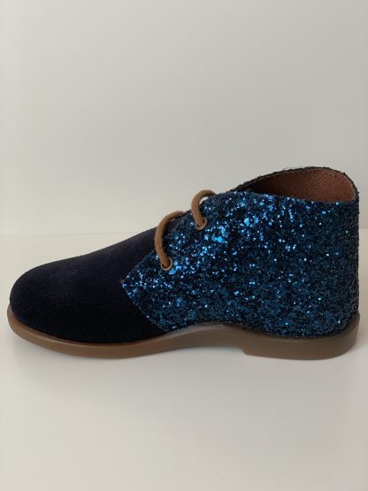 Bota con cordón purpurina Xiquets - Imagen 2