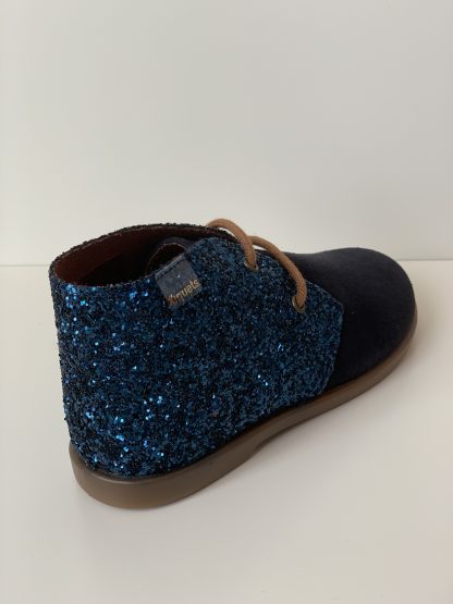 Bota con cordón purpurina Xiquets - Imagen 4