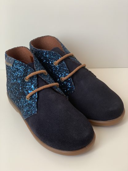 Bota con cordón purpurina Xiquets - Imagen 6