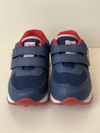 Deportiva con doble velcro rojo/azul Krelax