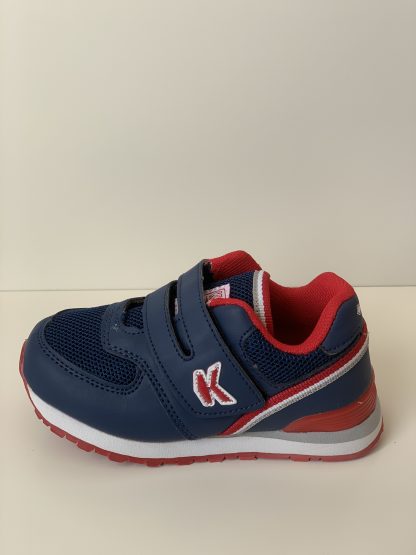 Deportiva con doble velcro rojo/azul Krelax - Imagen 2