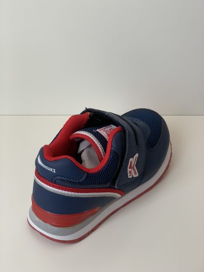 Deportiva con doble velcro rojo/azul Krelax - Imagen 4