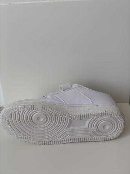 Deportiva de velcro blanca/plateado Demax - Imagen 5