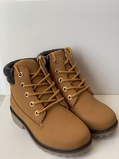 Bota con cordones camel Deb&Dan - Imagen 6