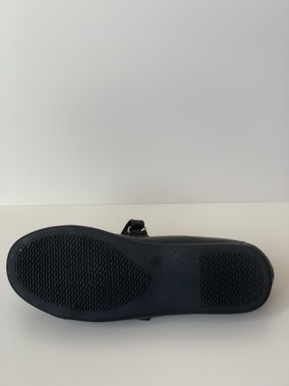 Bailarina con velcro purpurina negro Bonino - Imagen 3