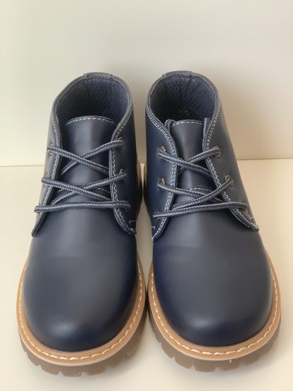 Bota con cordones azul Deb&Dan