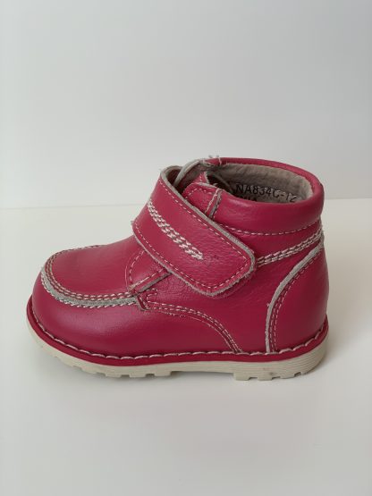 Bota con velcro fucsia Bonino - Imagen 2