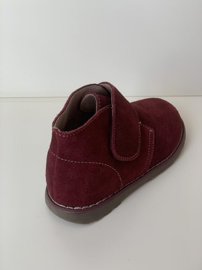 Bota con velcro burdeos Bonino - Imagen 4