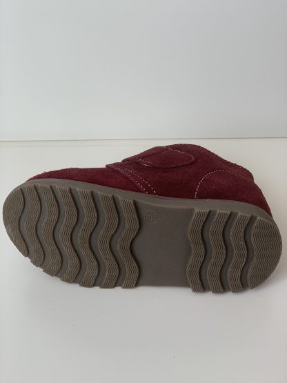 Bota con velcro burdeos Bonino - Imagen 5