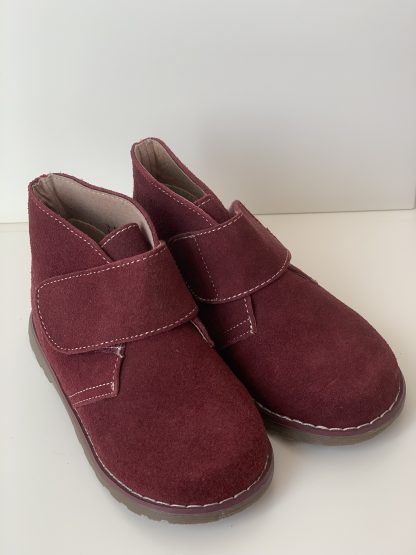 Bota con velcro burdeos Bonino - Imagen 6
