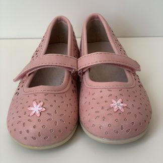 Mercedita calada velcro/flor Bonino