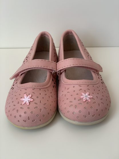 Mercedita calada velcro/flor Bonino