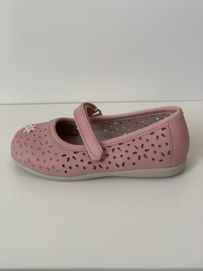 Mercedita calada velcro/flor Bonino - Imagen 2