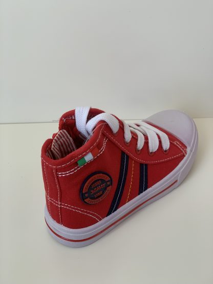 Lona bota cordones/cremallera azul Demax - Imagen 9