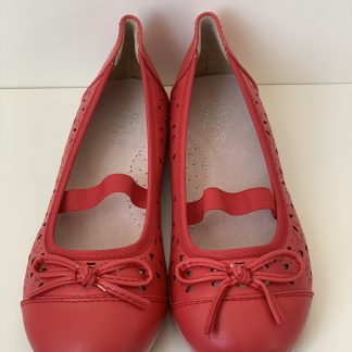 Bailarina calada roja elástico Bonino
