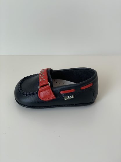 Mocasín antifaz azul\rojo Citos - Imagen 2