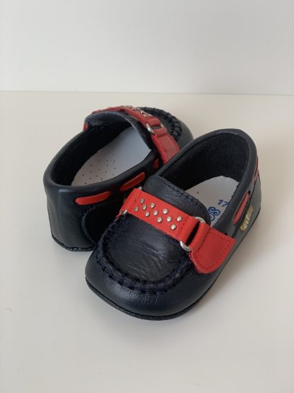 Mocasín antifaz azul\rojo Citos - Imagen 3
