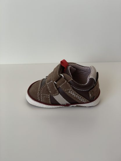 Deportiva velcros marrón puntera Bubble - Imagen 2