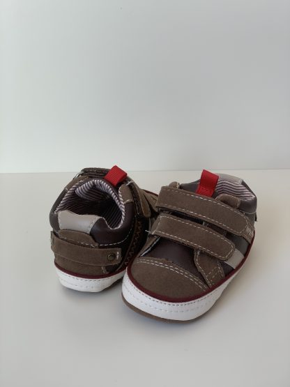 Deportiva velcros marrón puntera Bubble - Imagen 3