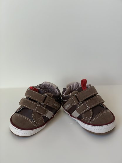 Deportiva velcros marrón puntera Bubble - Imagen 7