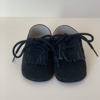 Zapatito flecos azul Bubble