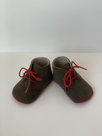 Botita cordones cuero/kaki Quiques - Imagen 14