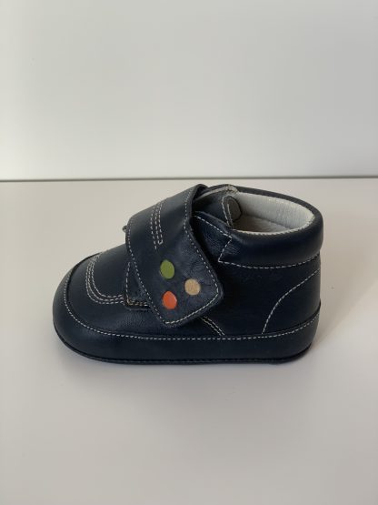 Botita velcro azul puntos Citos - Imagen 5