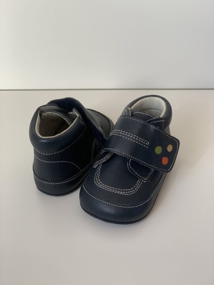 Botita velcro azul puntos Citos - Imagen 2