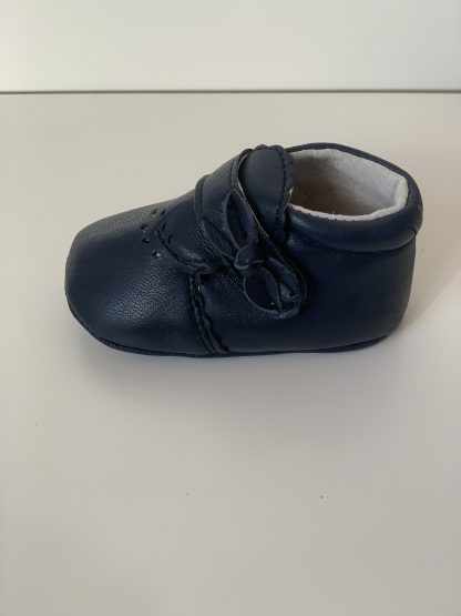 Botita con velcro/lazo azul Bubble - Imagen 2
