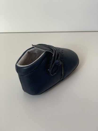 Botita con velcro/lazo azul Bubble - Imagen 4