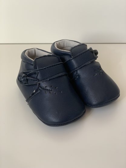 Botita con velcro/lazo azul Bubble - Imagen 6