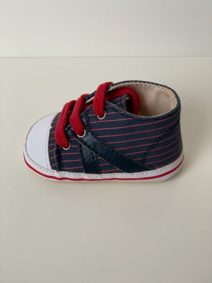 Deportiva rayas rojas Bubble - Imagen 2