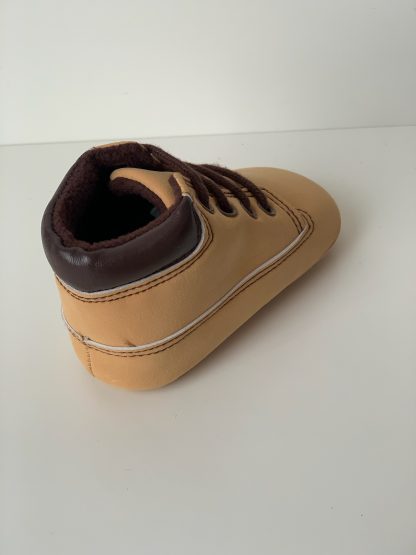 Botita cordones cuero/marrón Bubble - Imagen 4